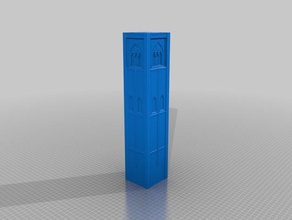 campanile di santandrea lamba dekor 3d print model - Mito3D