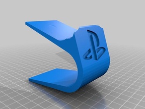 ps4 controller stand video giochi playstation 3d print model - Mito3D