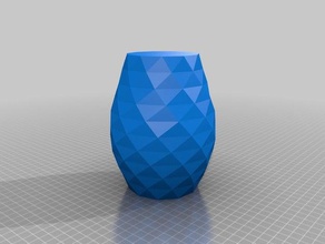 twisted vase remixed mode model furniture 3d print model - Mito3D