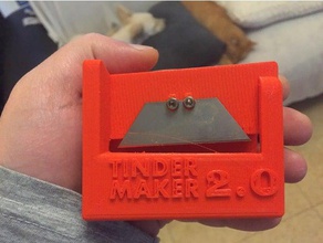 tinder maker version 20 sport outdoors 3d print model - Mito3D