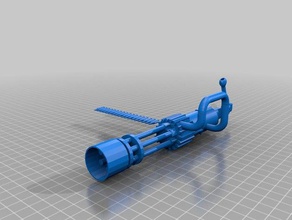 gatling titanfall 3d impressão 3d print model - Mito3D