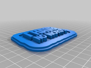 sono senza parole art personalizzato 3d print model - Mito3D