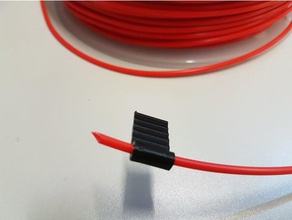 filahook filament helper clip 3d printer accessories holder spool 3d print model - Mito3D