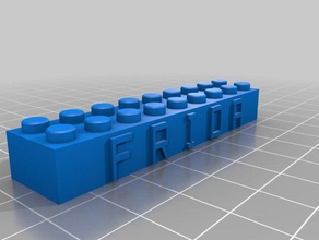 legofrida Bau - Spielzeug angepasst 3d print model - Mito3D