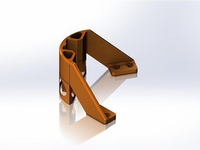 reinforcement corner anycubic kossel plus 3d printer accessories 3d print model - Mito3D