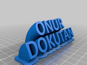onur office customized 3d print model - Mito3D