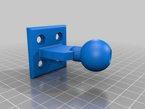 4040 extrustion ball mount 3d Drucker Zubehör 3d print model - Mito3D