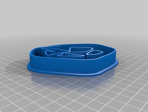 omar cookie cutter kitchen dining customized 3d print model - Mito3D