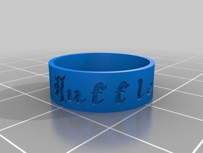hufflepuff ring Ringe angepasst 3d print model - Mito3D