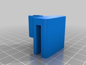 meu personalizados titular de cabo frames da cama organização 3d print model - Mito3D
