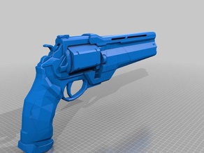ace spades 3d printing destiny weapon gun hand cannon 3d print model - Mito3D