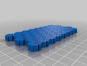 customized mesostructured cellular materials generator test 7 art 3d print model - Mito3D