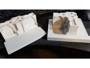 l'alignement des gabarits de zone mortalis bâtiments structures 3d print model - Mito3D