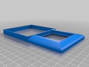 sonoff touch-eu-jung Doppel-Rahmen Teile 3d print model - Mito3D