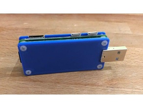 raspberry pi zero case thumb drive electronics p4wnp1 usb 3d print model - Mito3D