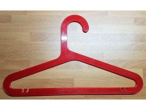 coat hanger 33cm 20cm organization camisa colgador percha ropa 3d print model - Mito3D