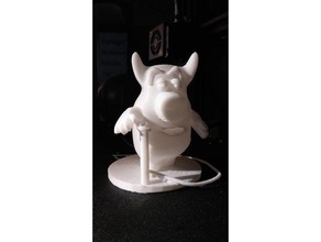 dont press button sculptures 3d print model - Mito3D