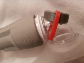 philips dreamwear exhalation elbow diffuser other apnea cpap ppc sleep 3d print model - Mito3D
