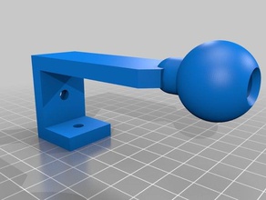 douille à bille sous le contre-sommet du mont 3d de l'imprimante accessoires webcam 3d print model - Mito3D