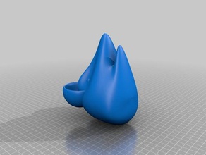 mousehead 3d drucken 28mm 3d print model - Mito3D