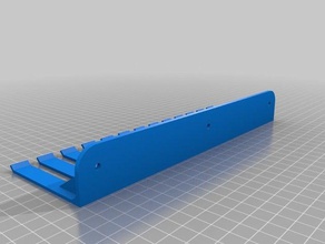 meu personalizados cabo organizador de suporte eletrônica 3d print model - Mito3D