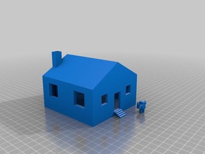 abrahams casa 2 3 d impressão 3d print model - Mito3D