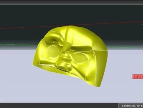 punho de ferro máscara super-herói 3d impressão 3d print model - Mito3D