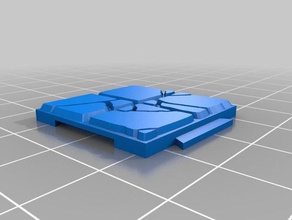 simple mazmorra de las baldosas piedra los juguetes juegos 3d print model - Mito3D