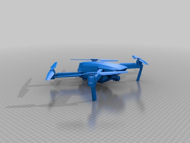 dji mavic pro &elta03 3d la stampa drone 3D print model - Mito3D