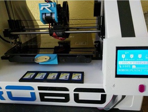 flat sd card holder robo r1 plus 3d printer accessories 3d print model - Mito3D