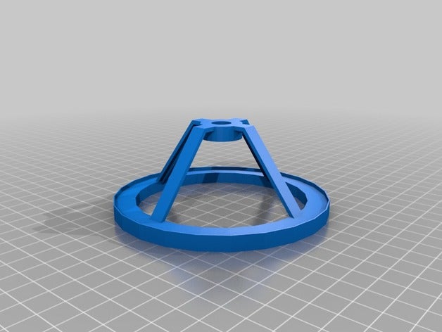 carousel spider globe retaining ring 3d printing 3D print model - Mito3D