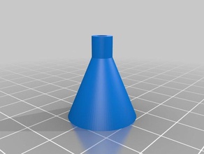 meine angepasste individuelle Blasrohr-dart-cup-jüngsten sport im freien 3d print model - Mito3D