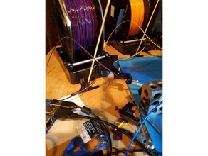 prusa mmu2 spool titular filamento de cruzamento protetor 3d a impressora os acessórios i3 mk2 mk3 3d print model - Mito3D