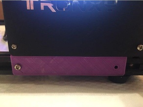 tronxy x5sa touch display spacer 3d printer parts 3d print model - Mito3D