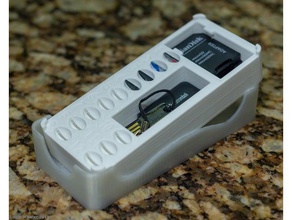 sd card case camera container micro holder small box parts storage 3d print model - Mito3D
