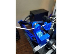 ender 3 filament guide bracket 3d printer accessories 3d print model - Mito3D
