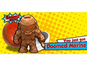 condamné marine les jouets jeux doomguy doom 4 slayer 3d print model - Mito3D