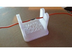 solder buddy hobby soldering aid wire holder 3d print model - Mito3D