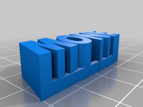 mone bangers sculture personalizzato 3d print model - Mito3D