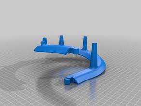 brio-estilo de el tren la pista en espiral macho-macho playsets 3d print model - Mito3D