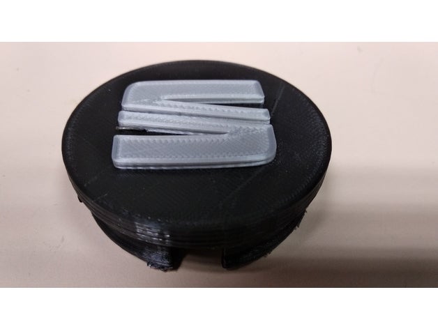 seat leon iii wheel cap vehicles llanta rueda tapon whell 3D print model - Mito3D