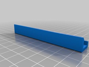 yatak uzun tarzı klipler 3d yazıcı aksesuarlar cr-10 cr10 cam klibi ısıtmalı klipleri 3d print model - Mito3D