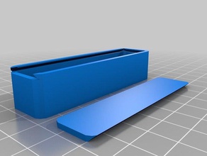 il mio personalizzato parametrico arrotondato scorrevole marta box contenitori 3d print model - Mito3D