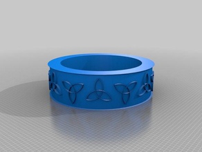 meu celta personalizado anel anéis 3d print model - Mito3D