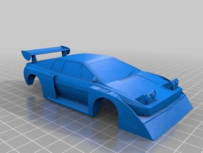 lotus esprit les jouets jeux moulé sous pression hotwheels voiture rc slot car 3d print model - Mito3D