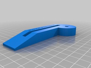 x-tallar la abrazadera 3d impresión 3d print model - Mito3D