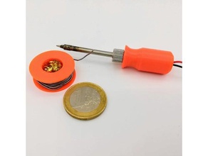 mini soldering iron electronics 3d print model - Mito3D