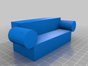 couch lr 3d drucken 3d print model - Mito3D
