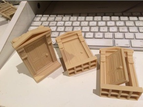 la puerta de spiderman construcción los juguetes exin castillos 3d print model - Mito3D