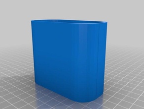 rounded box41x81x68my customized parametric corners box containers 3d print model - Mito3D